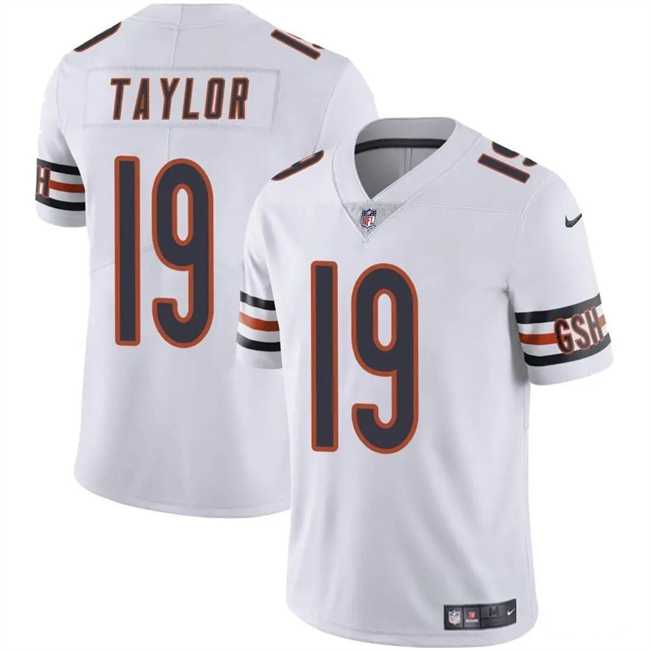 Men & Women & Youth Chicago Bears #19 Tory Taylor White Vapor Football Stitched Jersey,We sell and wholesale Men & Women & Youth Chicago Bears #19 Tory Taylor White Vapor Football Stitched Jersey on line form chian!
